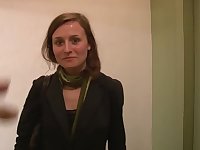 Unexperienced dark haired is about to get porked in front of the camera, for the very first time ever