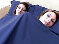 Simpson twins masturbate side by side