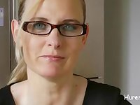 German MILF craves a satisfying handjob and blowjob