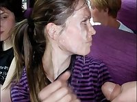 Dilettante coupled with and facial compilation photos slideshow