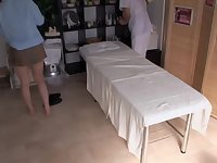 Free sex massage sheet with one lustful asian bitch