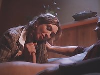 Seductive Julia North crazy lovemaking video