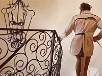 Eva Nottys seductive curves coupled with passionate anal scene