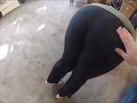 Redhead wife gets a creampie roughly her yoga pants