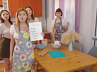Group shacking up with hot exasperation Alexis Willson & Margo Von Teese