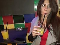 Full natural Hungarian bitch Ayda Swinger goes wild on hard penis