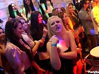 Hardcore fucking during a party with irresistible horny girls